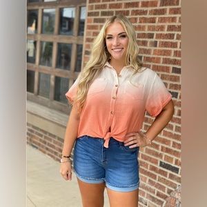 By Together Linen Button-up Top